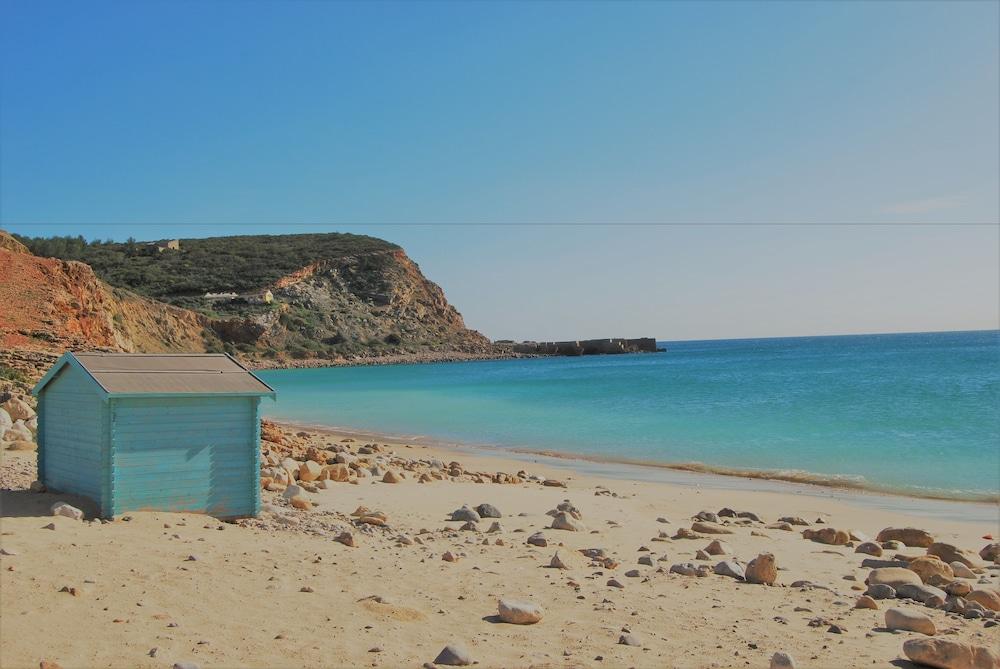 Praia Do Burgau Buitenkant foto